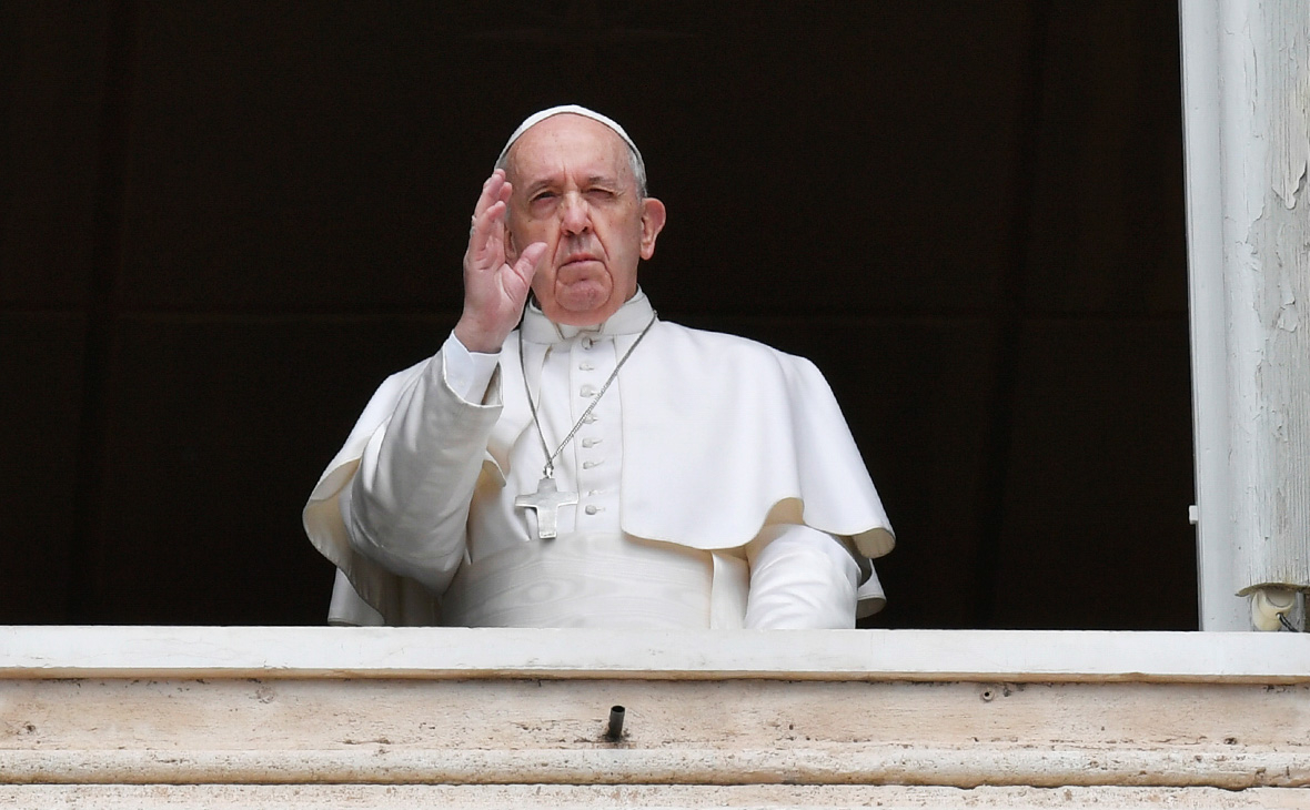 Папа римский Франциск одобрил прекращение огня в Донбассе