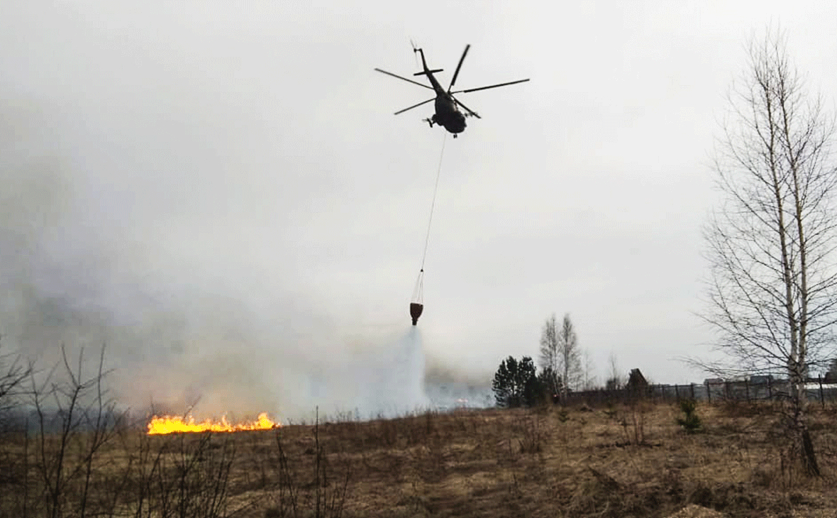 Пожары и палы травы стали причиной смога в Новосибирске