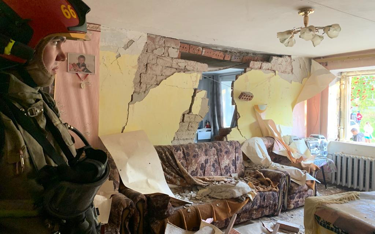 Взрыв Бытового Газа В Жилом Доме Фото
