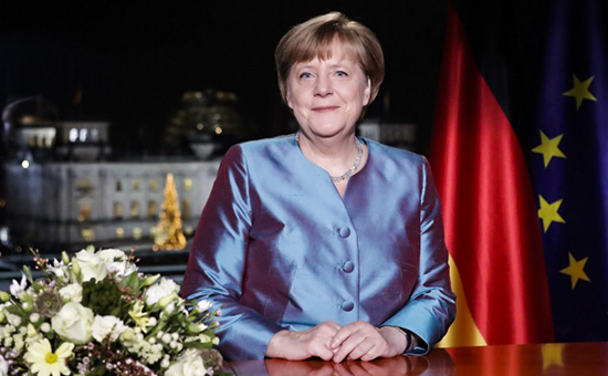 Меркель в новогоднем обращении призвала немцев поддержать Евросоюз