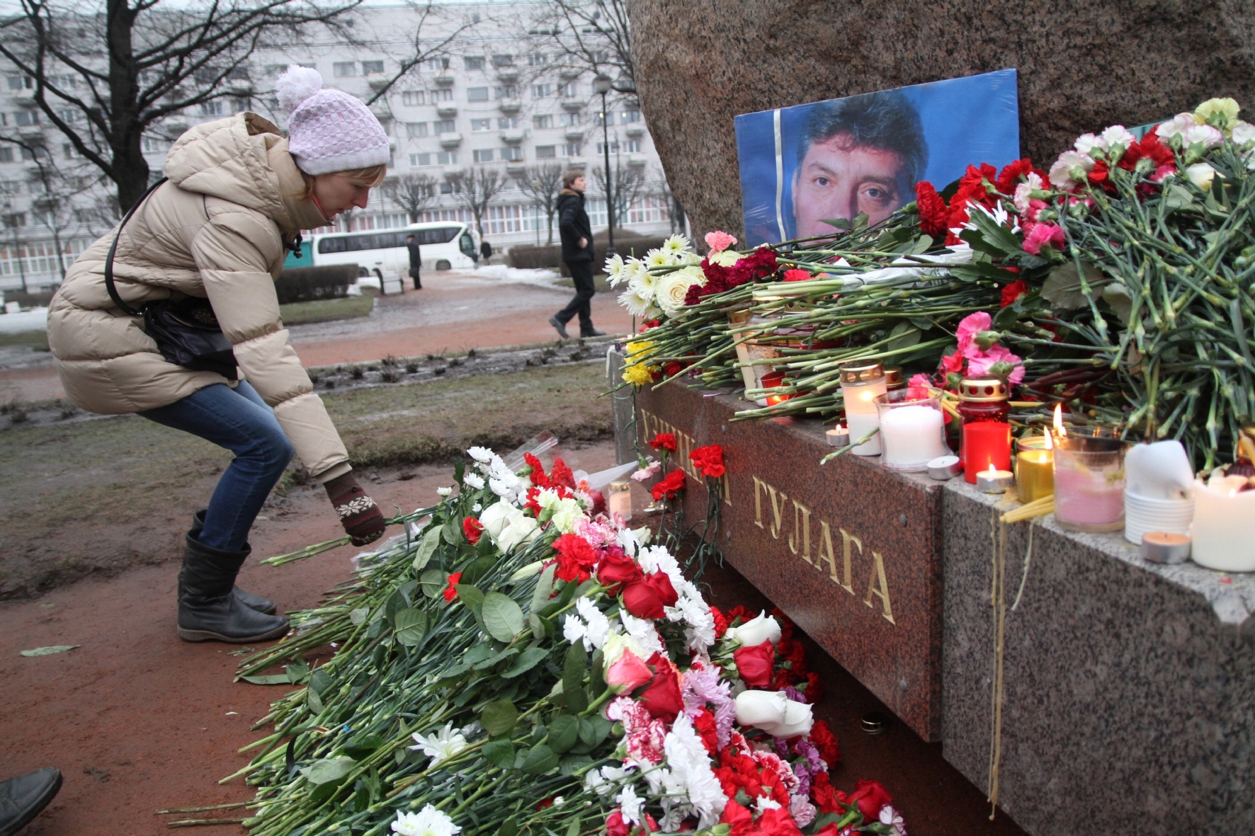 Акция памяти Немцова 2021