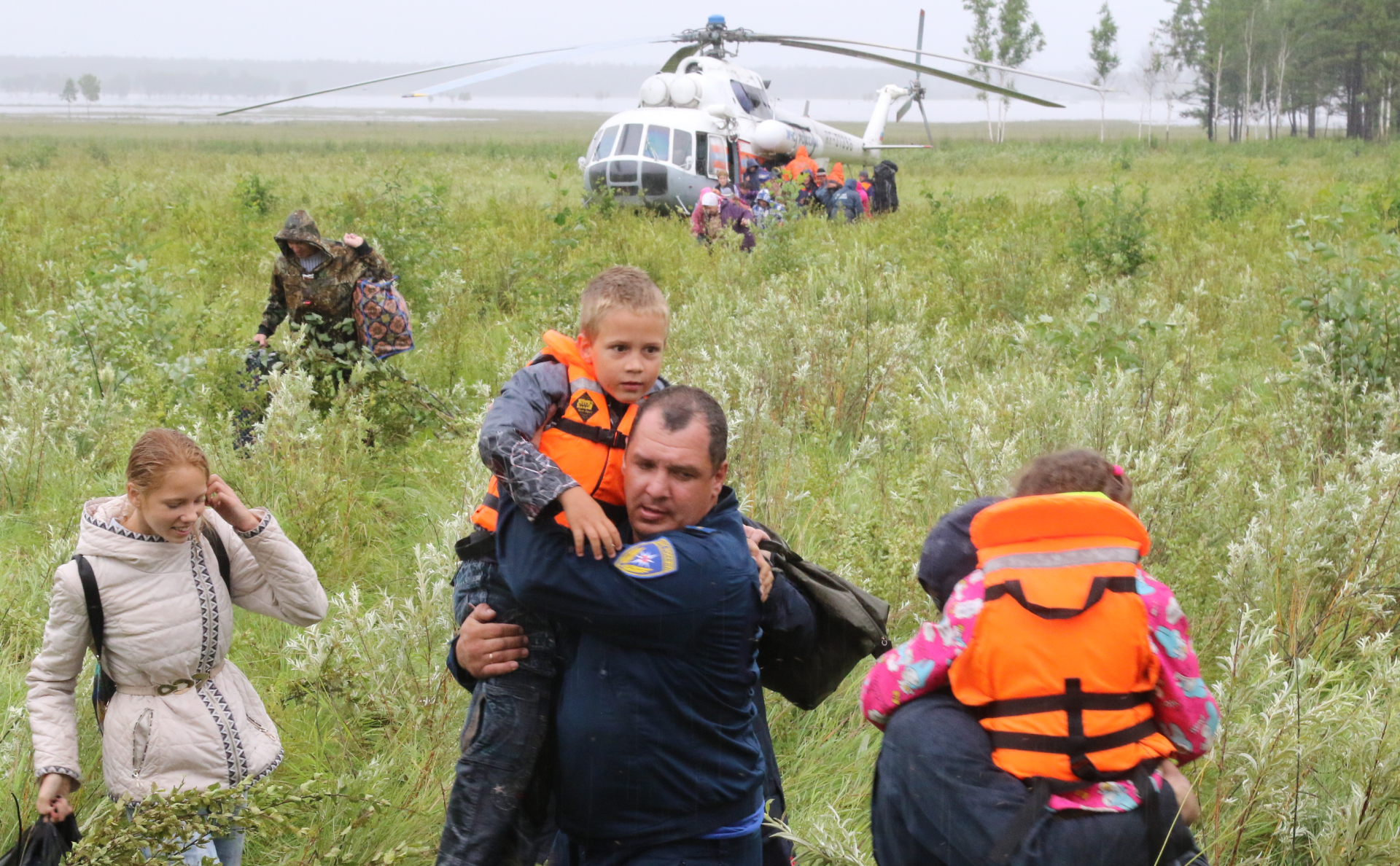 В Амурской области из-за наводнения эвакуировали почти 1 тыс. человек