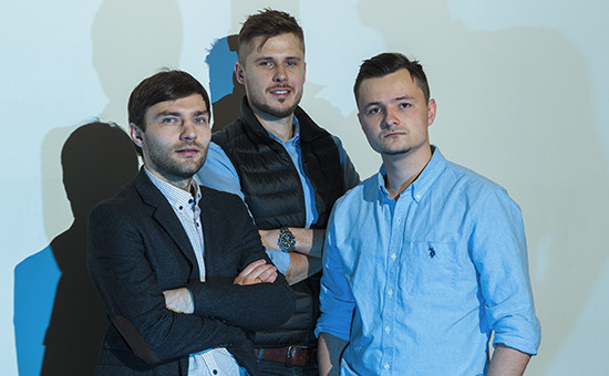 Сооснователи Statsbot. Павел Тиунов, Михаил Меланьин и Артём Кейдунов(слева направо)






