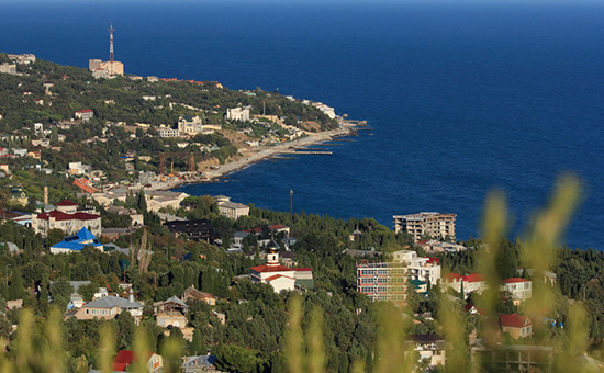 Поселок Симеиз в Крыму, 2013 год
