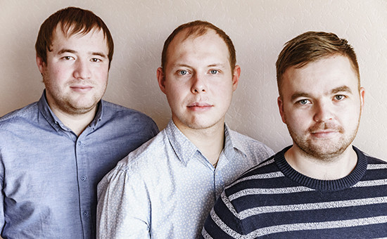 Предприниматели ​Михаил Пономарев, Филипп Червяков, и Дмитрий Зыков (слева направо)



