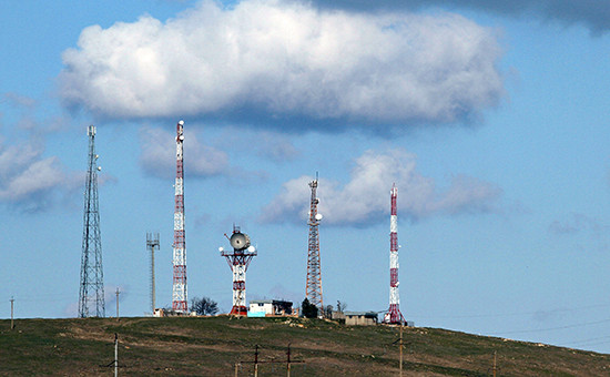 Вышки сотовой связи в Крыму


