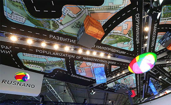 Стенд ОАО «Роснано» на Петербургском международном экономическом форуме 2015