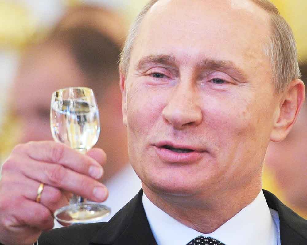 Поздравление с юбилеем путин и медведев