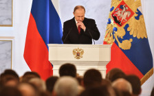 Ежегодное Послание президента России Владимира Путина Федеральному собранию в Мраморном зале Кремля
