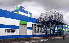 Здание завода по производству молочных продуктов компании «Юнимилк» в Санкт-Петербурге