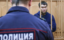 Анзор Губашев, обвиняемый по делу об убийстве политика Бориса Немцова. 24 ноября 2015 года



