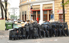 Массовые беспорядки на Греческой площади в Одессе. 2 мая 2014 года