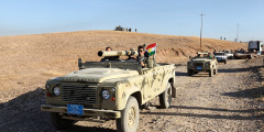 В операции по освобождению Мосула участвуют правительственные силы, войска Иракского Курдистана («Пешмерга», на фото), а также суннитское и шиитское ополчение. Общая численность противостоящих исламистам сил — около 40 тыс. человек.
