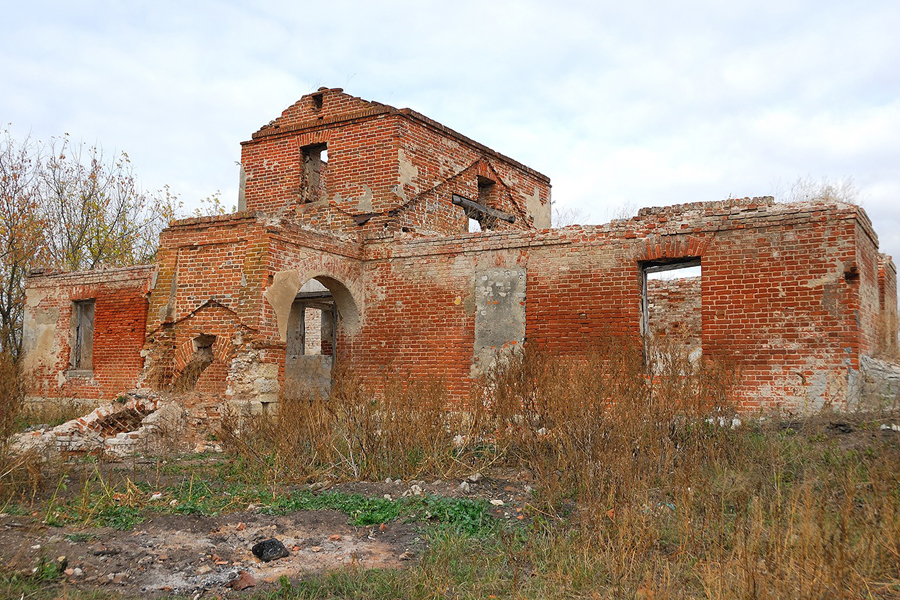 Развалины усадебного дома с мезонином и остатки фундамента нескольких зданий обошлись бизнесмену в 1 млн руб.


