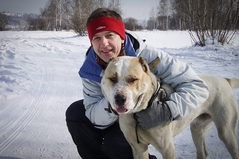 Сергей Гущин, сооснователь школы дрессировки собак Problem Dog


