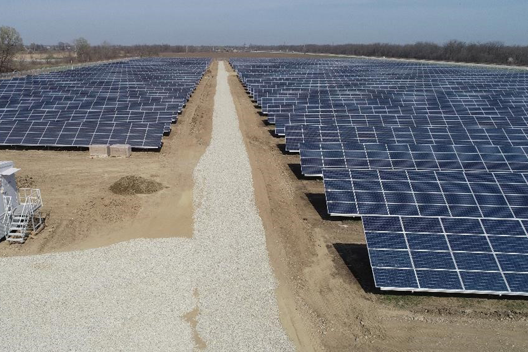 В Адыгее завершено строительство мощной солнечной электростанции