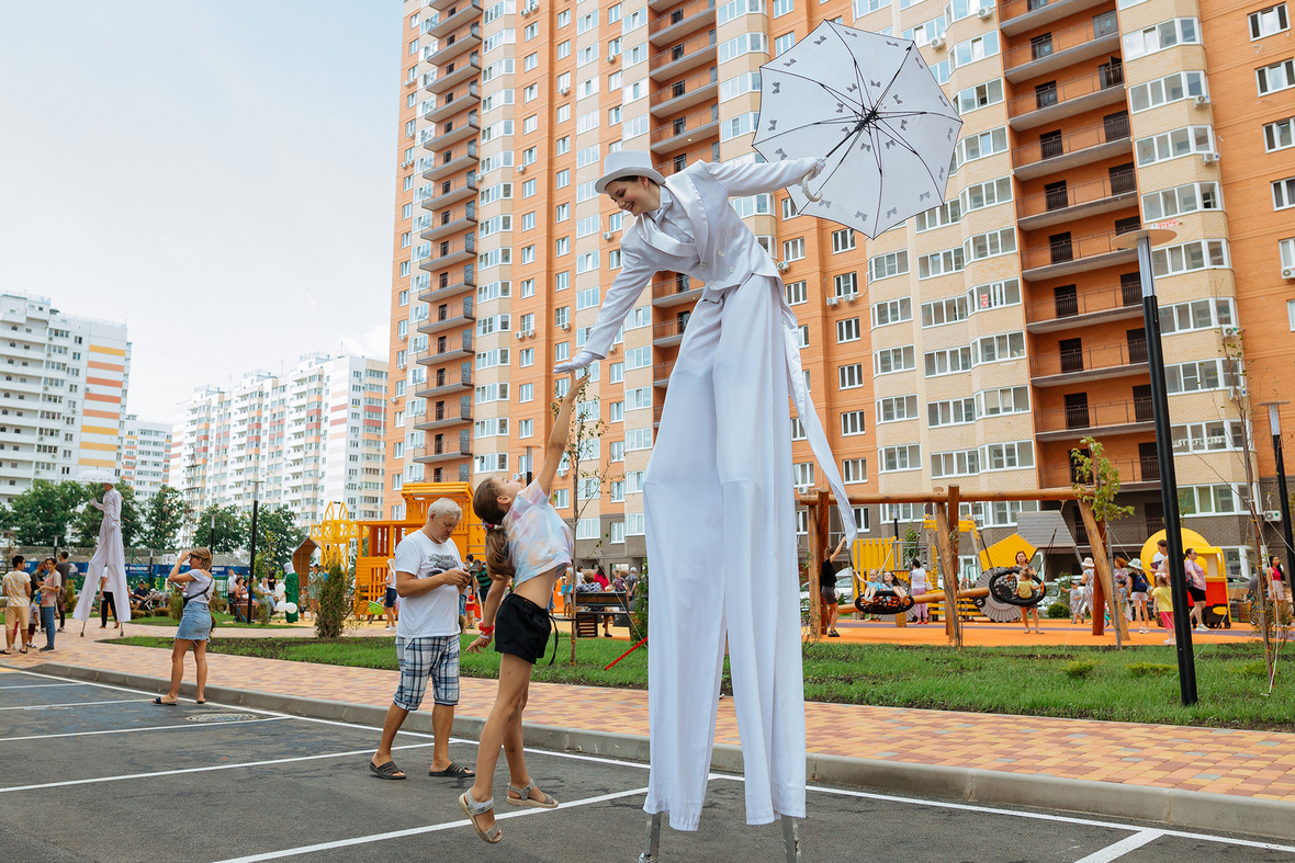 В Краснодаре досрочно сдали  10 и 12 литеры микрорайона «Губернский»