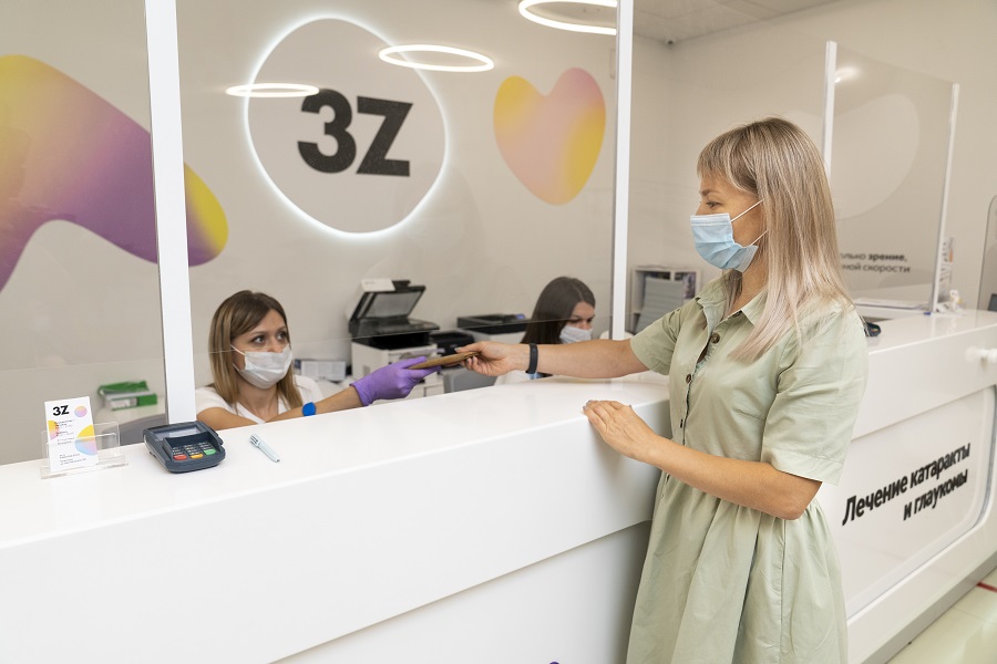 Процесс обновления интерьера клиник 3Z
