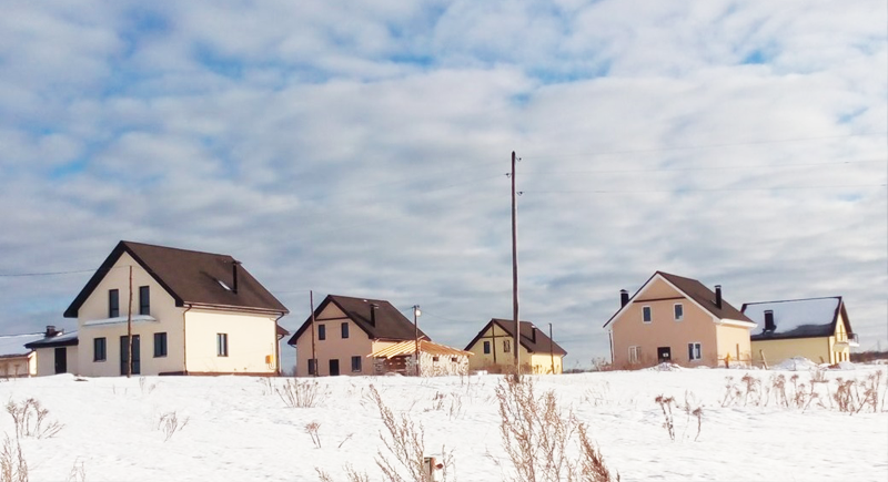 Первые дома в Княжево подключены к единой системе газоснабжения поселка!