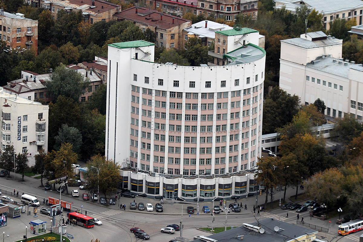 Гостиница «Исеть» в «Городке чекистов». Фото: Дмитрий Горчаков, архив 66.RU.