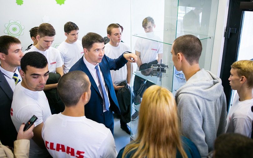 Инвестиции в будущее: Claas открыл в Краснодаре класс дуального обучения