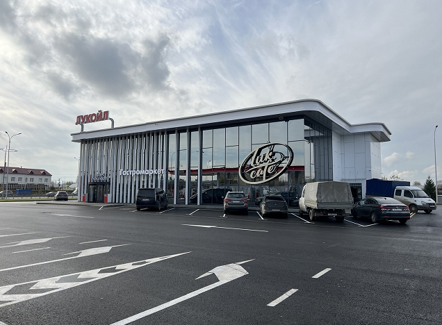 Первая в Прикамье флагманская АЗС «Лукойл» откроется 18 ноября