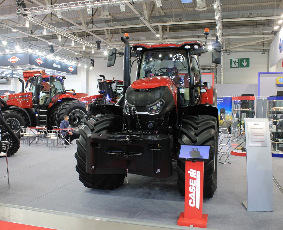 Мировая премьера трактора Case IH Optum 300 CVX прошла на «ЮГАГРО 2021»