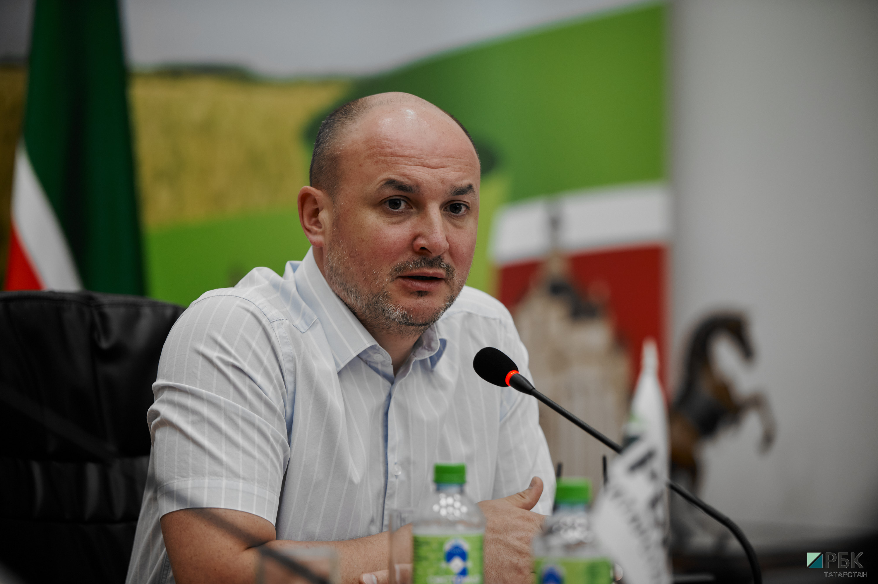 На фото: заместитель министра сельского хозяйства и продовольствия РТ Марсель Махмутов