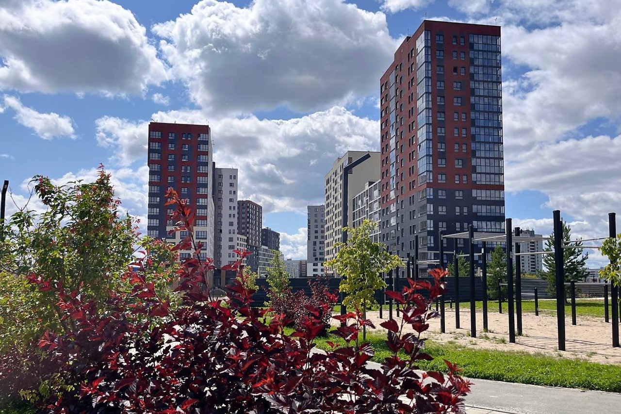 ЖК «Тайгинский парк» с парком и озером