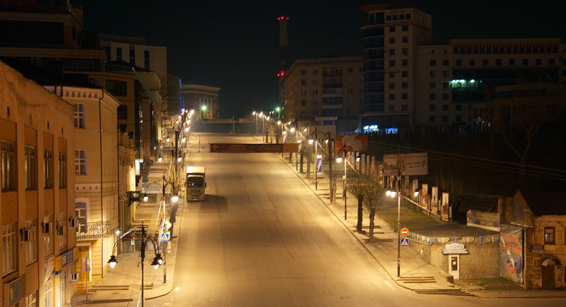 В Курске 20 тыс. уличных светильников заменены на энергоэффективные