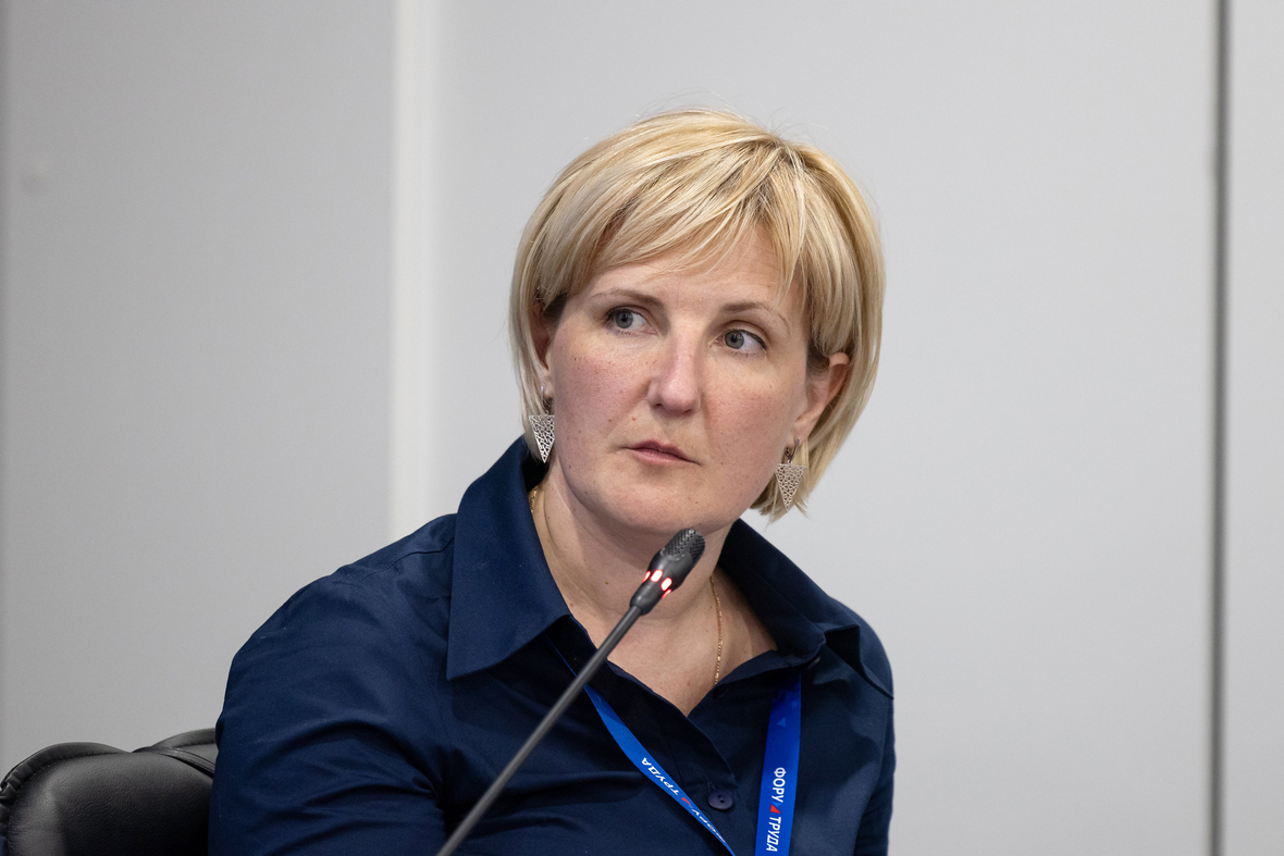 Евгения Фролова, начальник отдела обеспечения кадровой потребности Центра занятости населения Санкт-Петербурга 