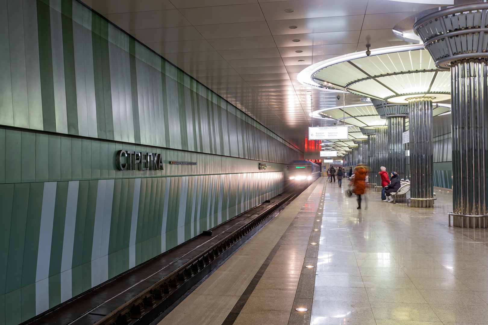 Станция метро «Стрелка» была открыта перед самым ЧМ-2018 – и достойно справилась со столь важным экзаменом.