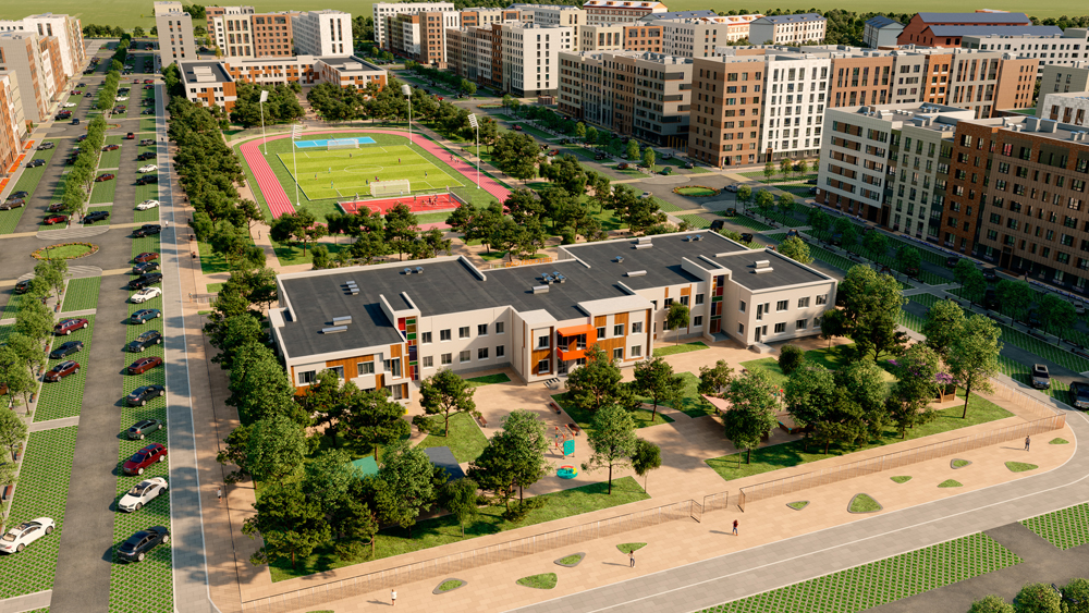 Новый жилой комплекс «Цветы Башкирии» от ГК «Архстройинвестиции»