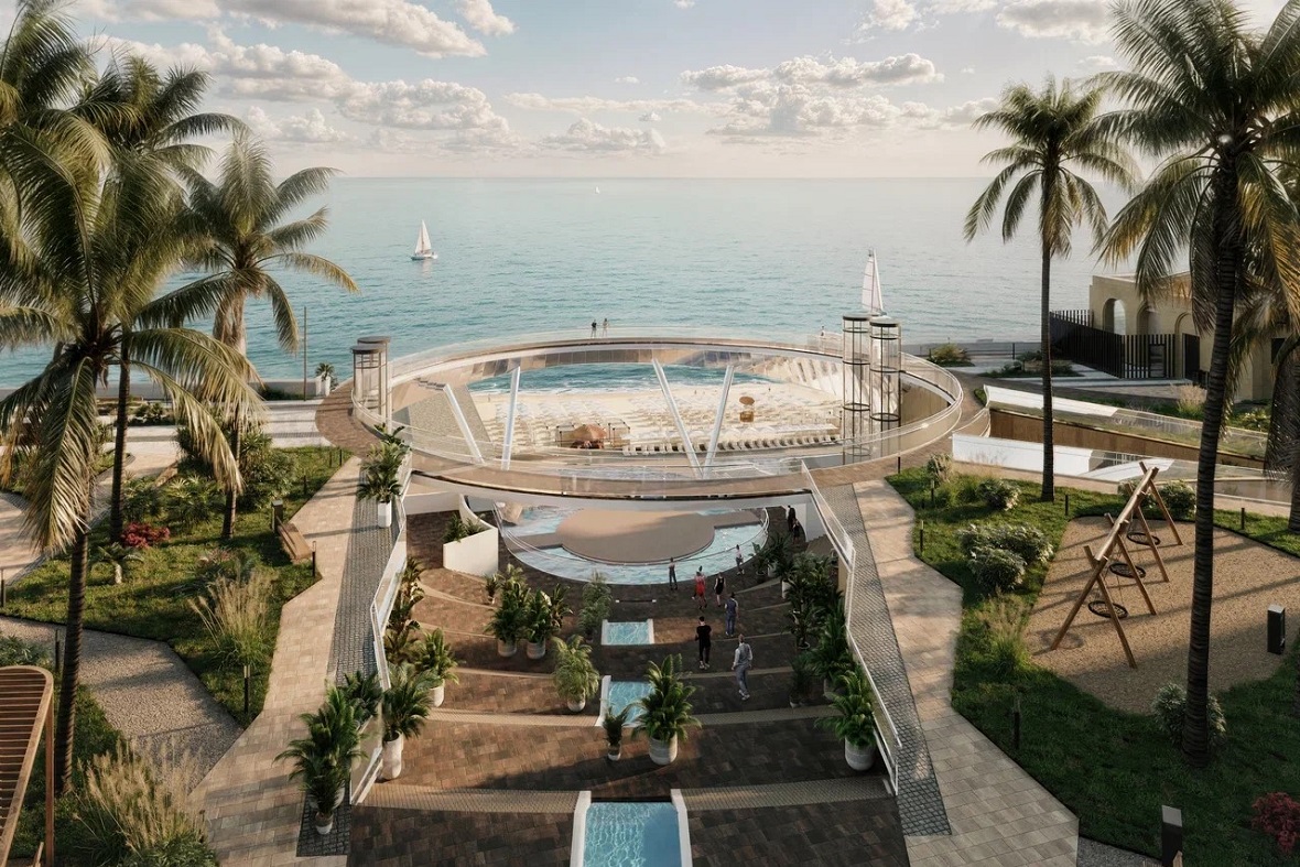 700+ человек — вместимость амфитеатра над водой, который станет архитектурным символом
фото: ООО «СЗ «ЮГ»