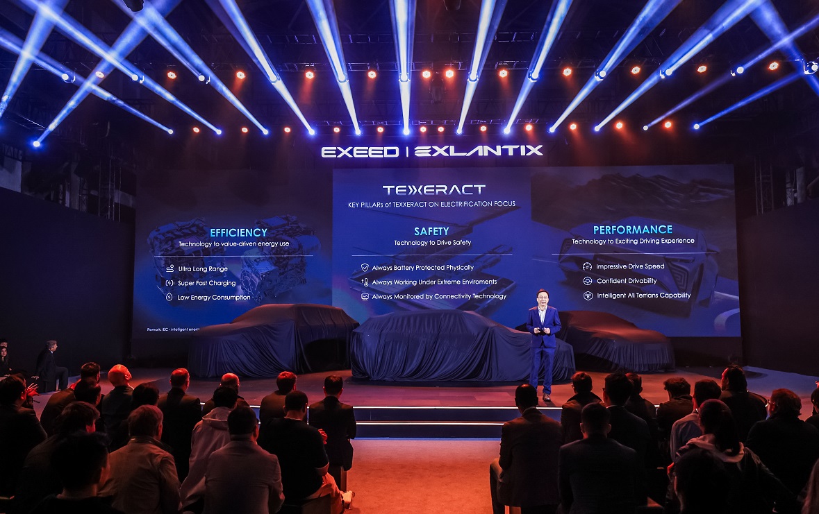 EXEED представил инновационную технологию Texxeract 