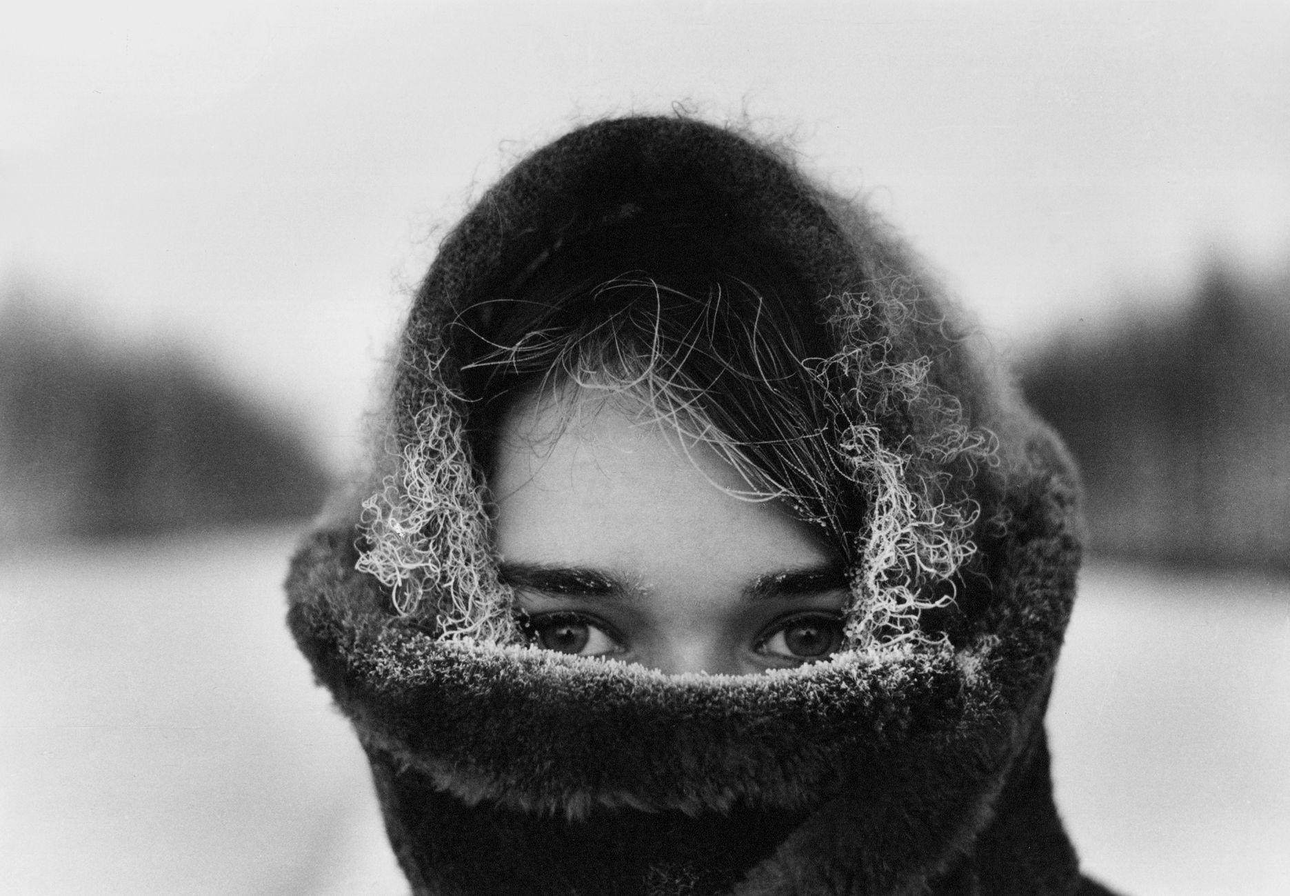 Изображение: Юрий Луньков. Зима, 1965 (с) Из собрания Центра фотографии имени братьев Люмьер