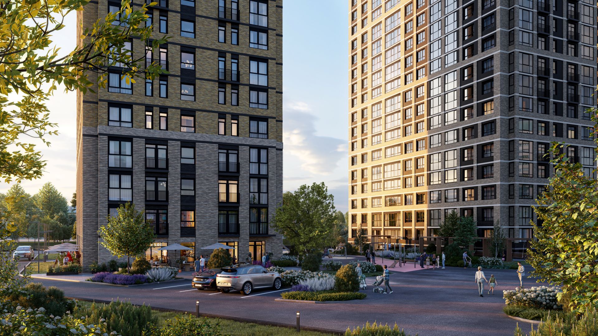 В «Расцветай на Кропоткина» создано уютное безопасное придомовое пространство