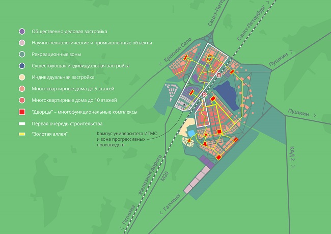 Город спутник петербурга