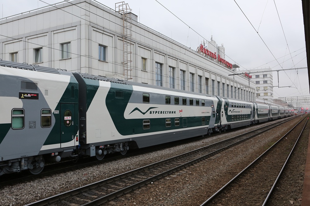 Состав «Буревестника» будет увеличен до 13 вагонов с 17 апреля