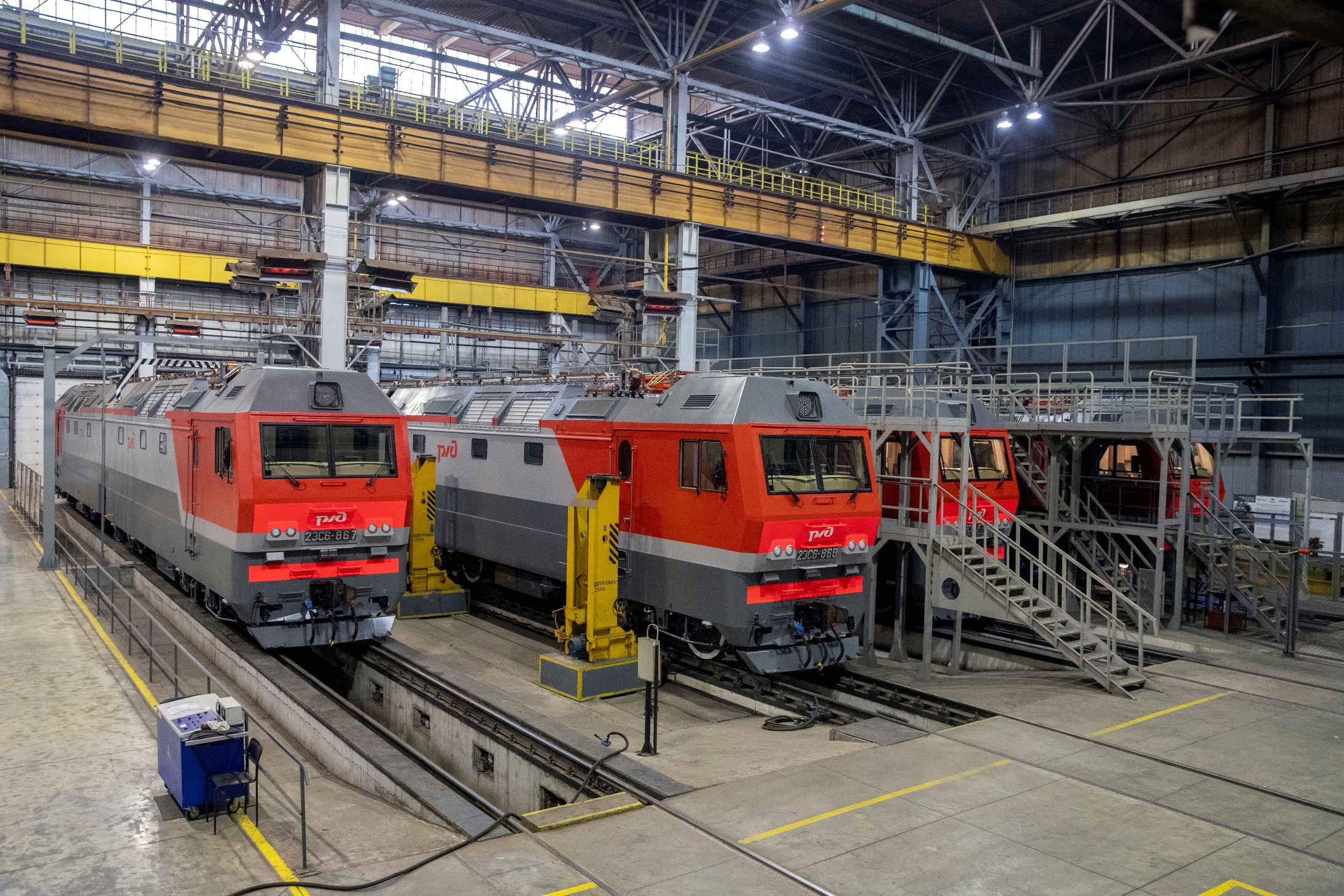 «Уральские локомотивы» передал заказчику 36 двухсекционных электровозов