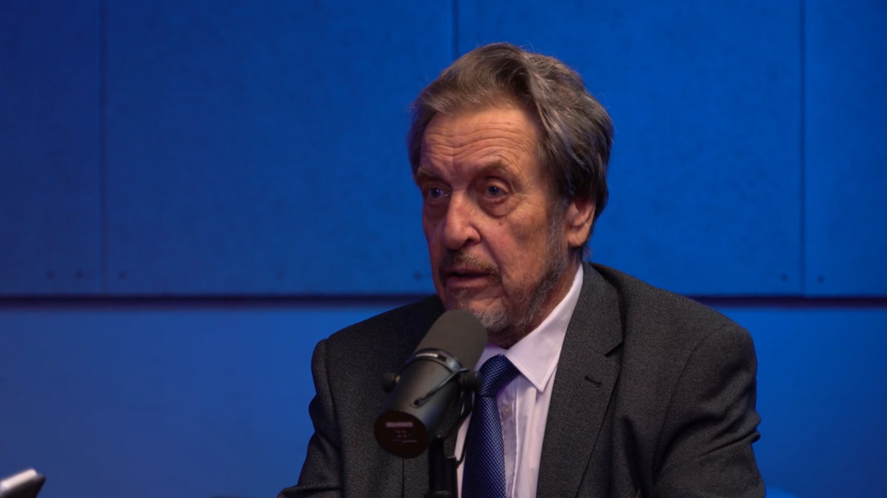 На фото: инженер, предприниматель и отец Илона Маска Эррол Маск. Фото: скриншот подкаста ИВФ РТ