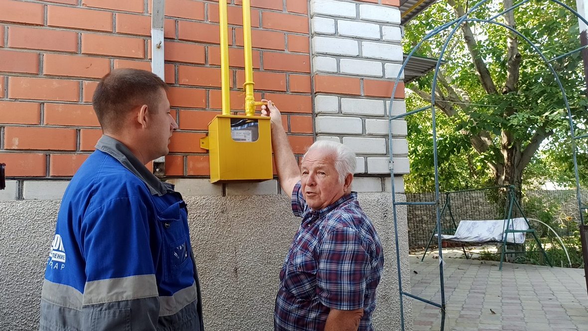 В Краснодарском крае по программе догазификации подключены первые дома