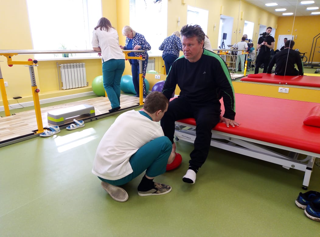 Олег Тактаров выбрал РЦ «Янтарь» для курса физической реабилитации