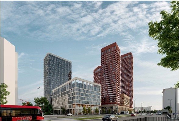 В центре Екатеринбурга запускают новый деловой квартал