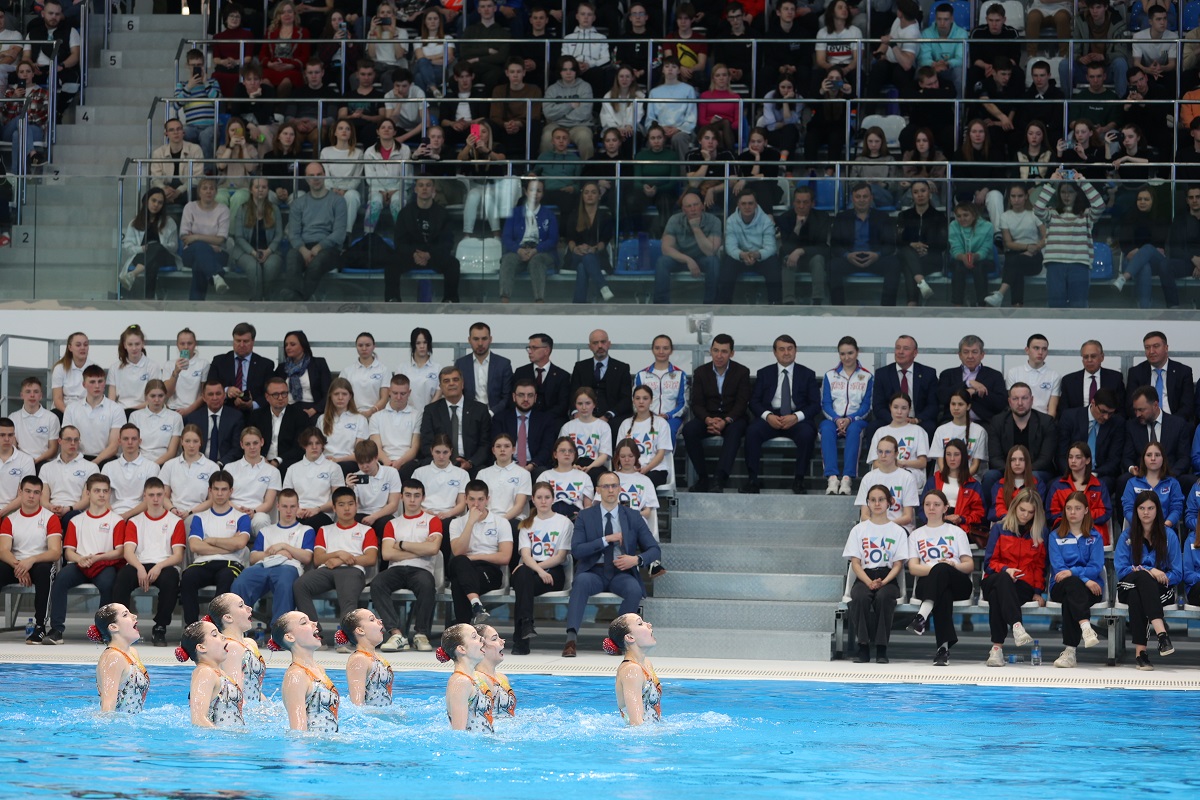 В Екатеринбурге открылся Дворец водных видов спорта 