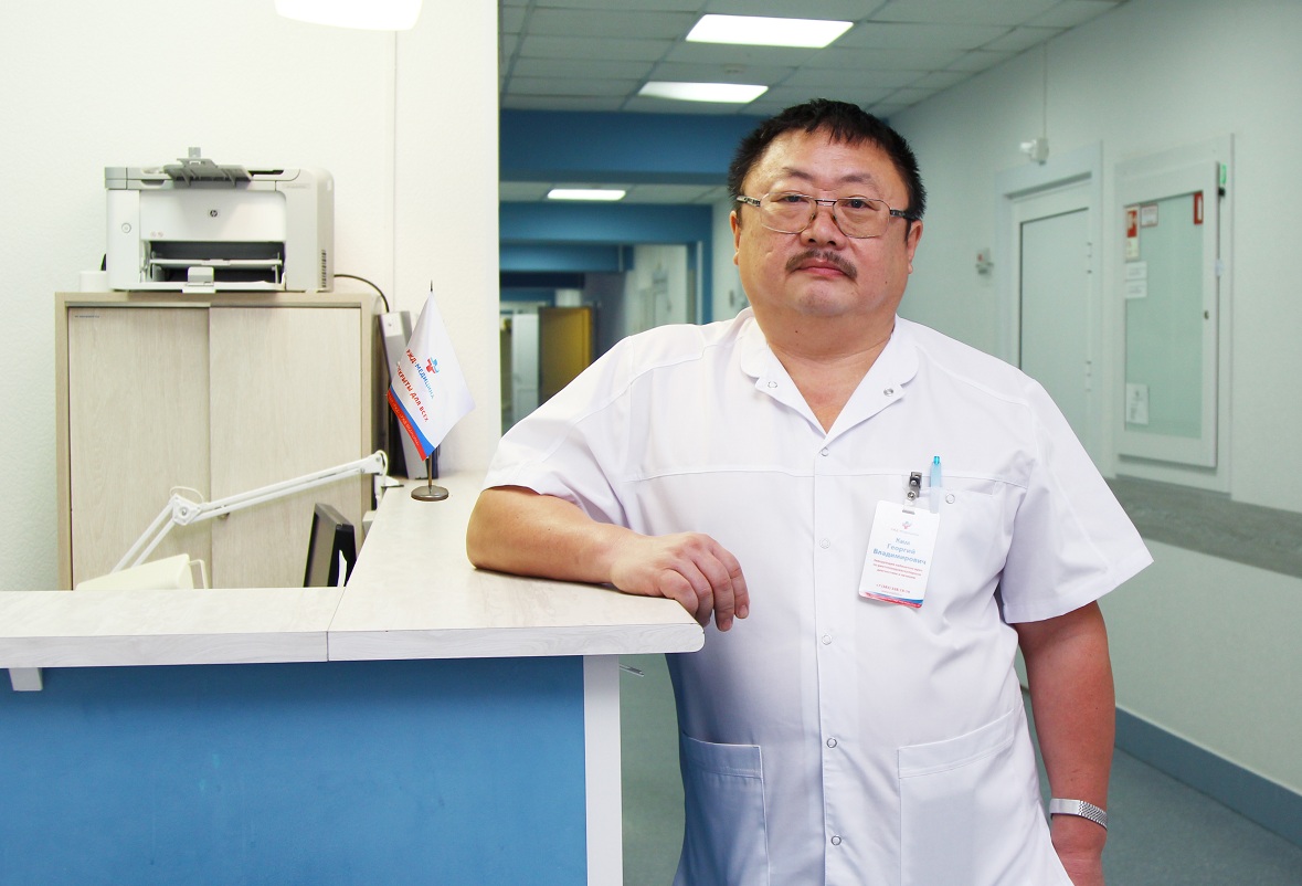 Интервенционный хирург Георгий Ким (фото: «РЖД-Медицина» Новосибирск)