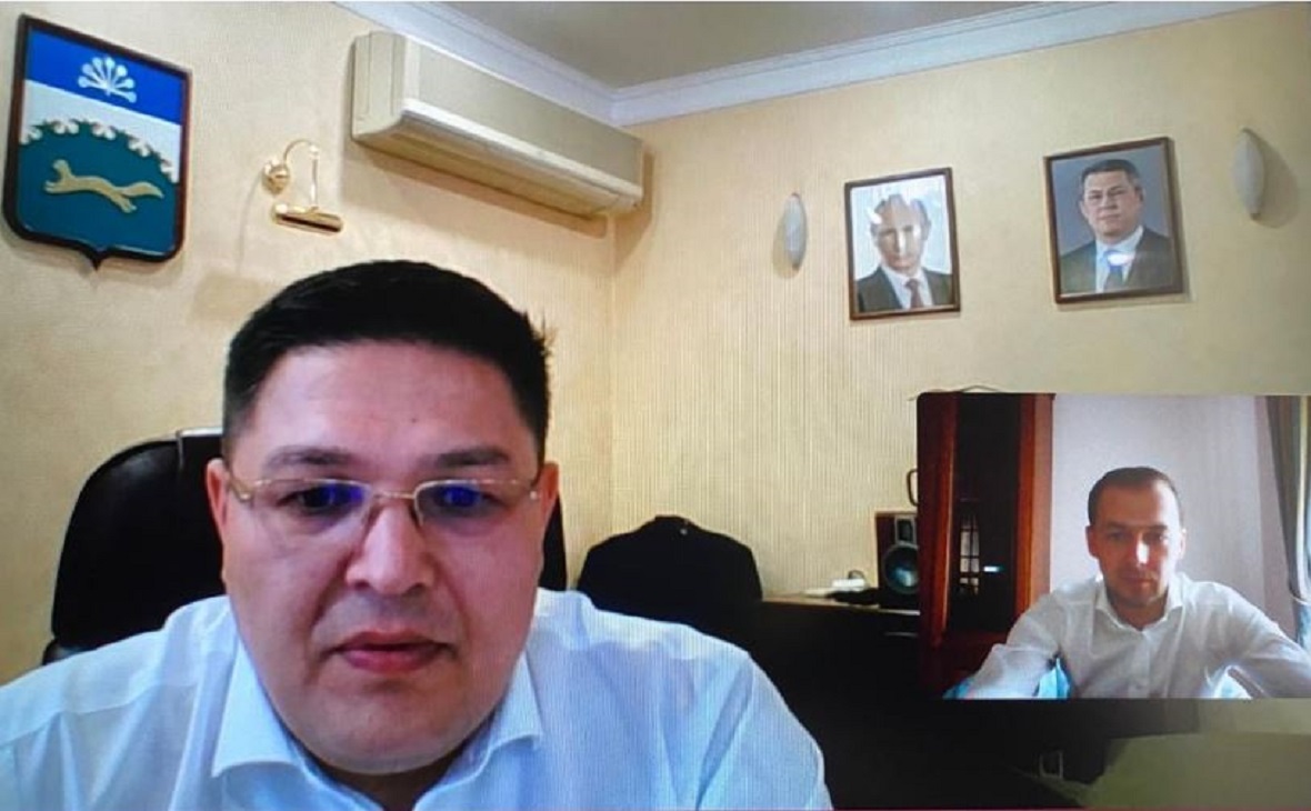 Денис Назаров и Рустем Афзалов обсудили положение в Сибае из-за COVID-19