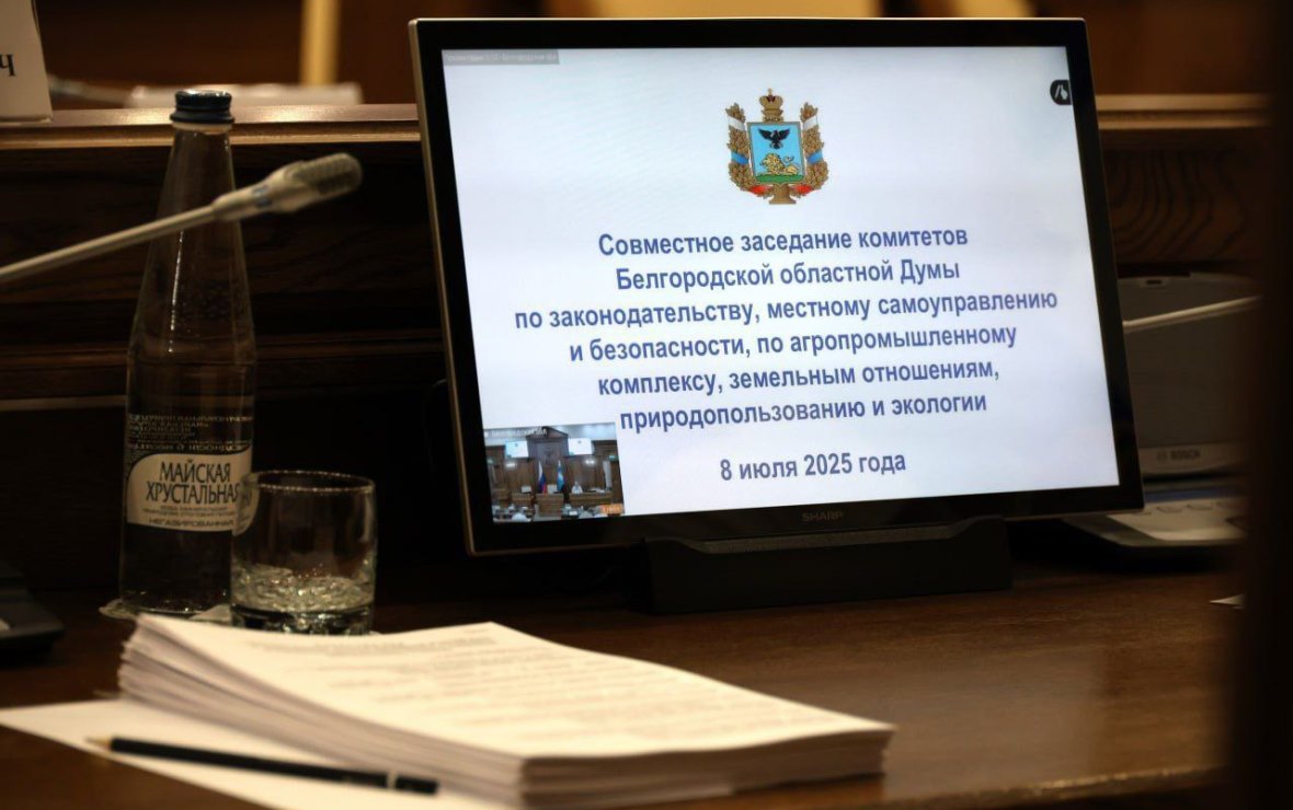 Фото: пресс-служба Белгородской областной Думы