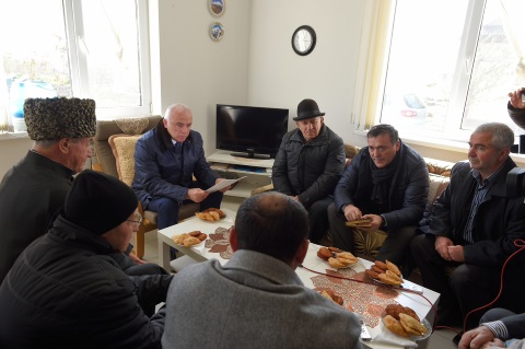 Глава Адыгеи посетил соотечественников из Сирии проживающих в Адыгее