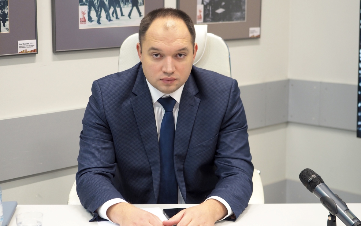 Максим Зацепин (Фото: пресс-служба администрации Семилукского района)